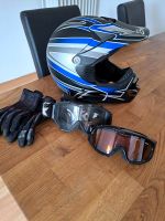 Verkaufe Motorrad / Enduro Helm Gr. M SET Hessen - Altenstadt Vorschau