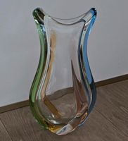 Wunderschöne schwere böhmische  Vase  Glas 50 er Jahre Hessen - Ginsheim-Gustavsburg Vorschau