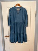 Kleid ☀️ Damen ☀️ blau☀️ 42 ☀️ Lyocell Bayern - Großaitingen Vorschau