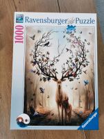 Puzzle Hirsch Ravensburger 1000 mystisch Sachsen - Klipphausen Vorschau