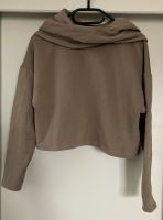 Cropped-Sweatshirt mit Kapuze und Kragendetails, Gr. S Brandenburg - Oranienburg Vorschau