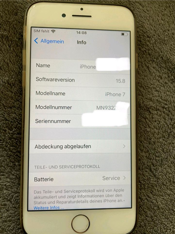 iPhone 7 mit 128 GB Speicher Apple in Heiligenstedten