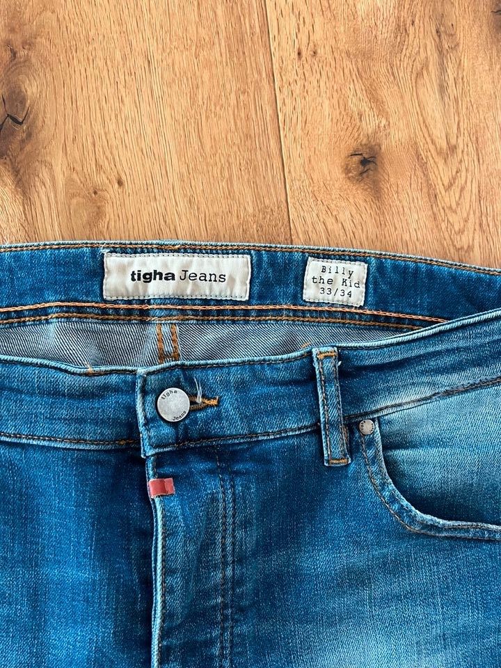 Tigha: 'Billy the Kid' Jeans, Hose, Herren, blau, 33/34 in Taufkirchen Vils