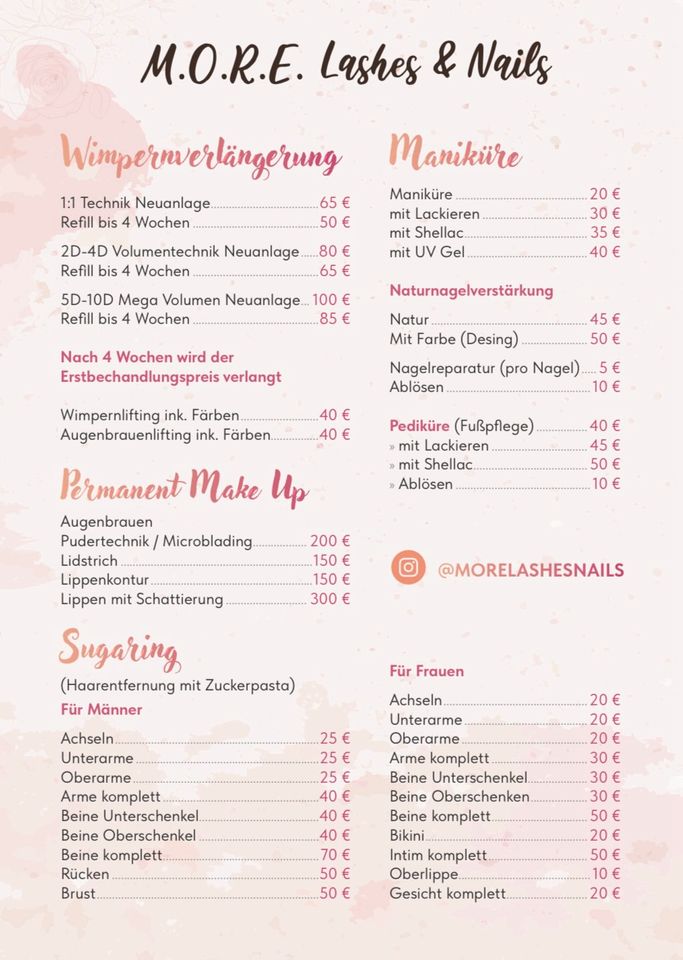 Wimpernlifting / Laminierung in Willich