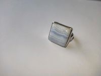 Chalcedonring Ring Chalcedon 925er Silber 54 Baden-Württemberg - Appenweier Vorschau