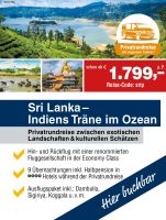 Sri Lanka – Indiens Träne im Ozean | 11 Tage | Halbpension Dresden - Pieschen Vorschau