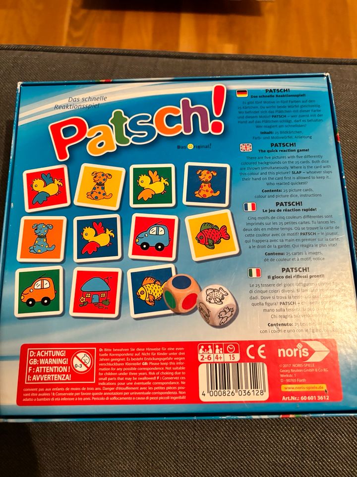 Patsch Klatsch-Memory Memory Spiel Kinder in Pinneberg