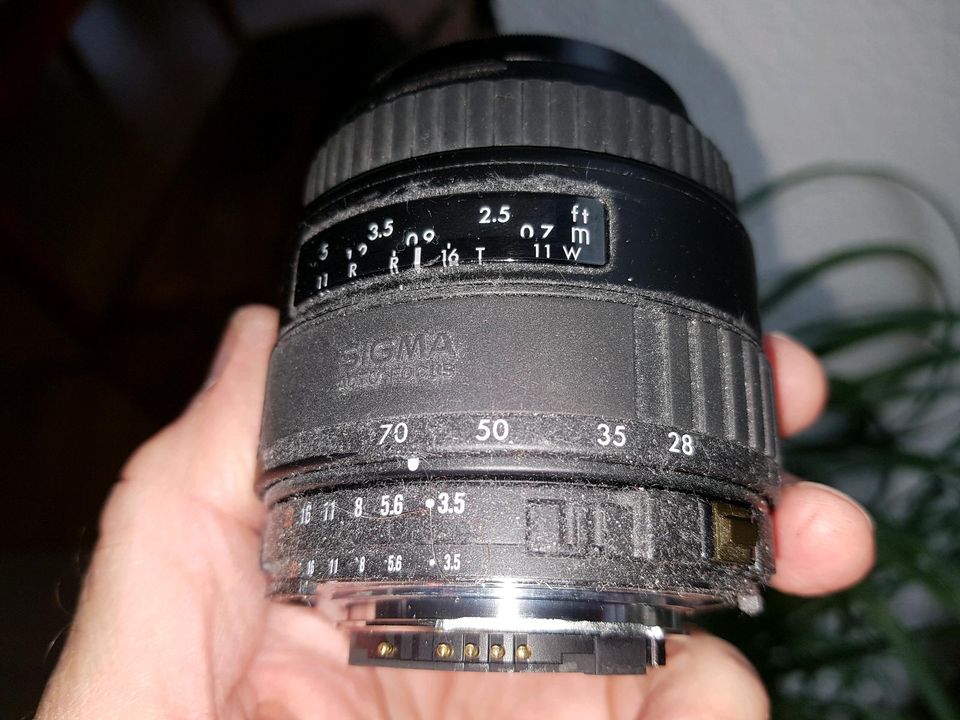 Sigma Autofokus Objektiv 28-70 mm/1:3,5 - 4,5 für Nikon Kleinbild in Dresden