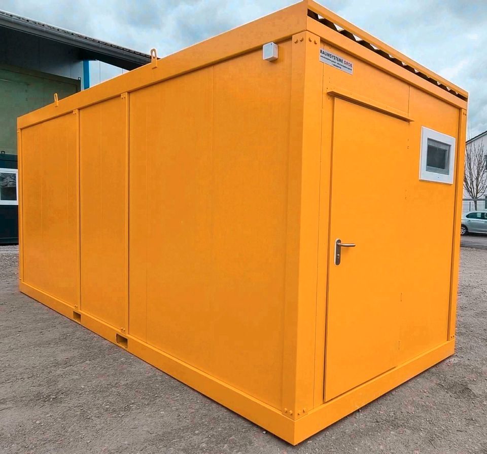 SANITÄRANLAGE / WC-MODUL mit 5 Toiletten & 2 Waschbecken - Hygienestation Eventtoilette Baustellen-WC Mobile Toilettenanlage Containerlösung für Sanitär Einrichtungen Event Messe Konzert Baustelle in Cottbus