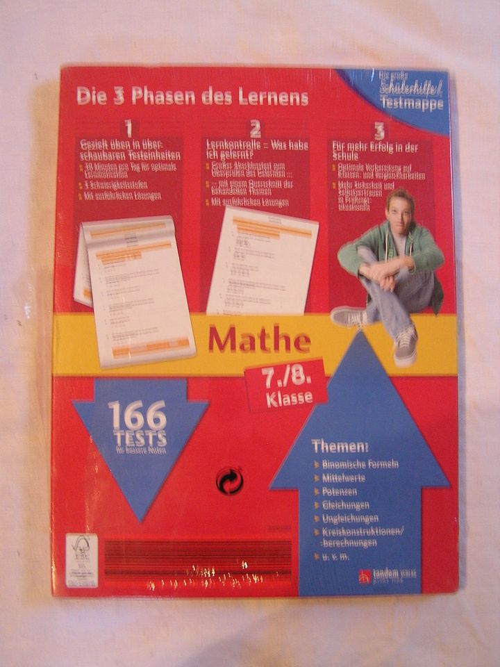 Schülerhilfe Testmappe Mathe 7. / 8. Klasse Formeln Gleichungen in Fischbachtal