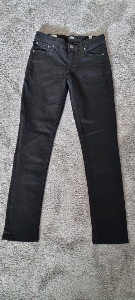 Jack & Jones Jeans Gr.158 schwarz neuwertig in Weimar