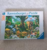 2 Kinderpuzzles mit Tieren und Dinos Baden-Württemberg - Wolfschlugen Vorschau