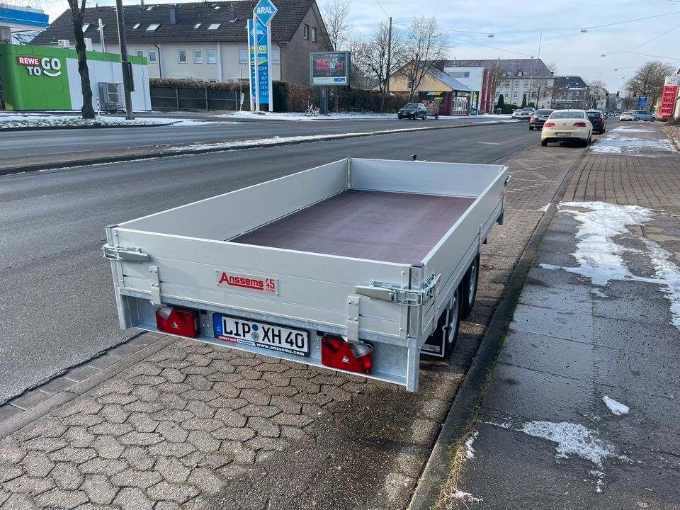 Anhänger günstig mieten 2t Tandem Transporter Trailer in Bielefeld