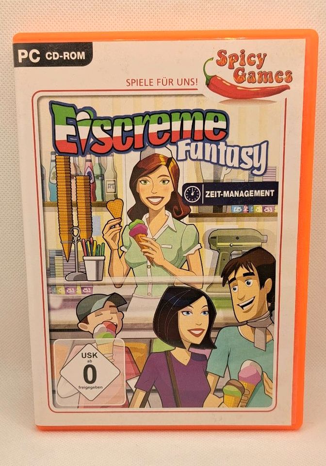 Pc Spiel FSK 0 für Kinder Eiscreme fantasy Zeit Management in Nürnberg (Mittelfr)