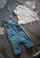 Baby Set 56 Latzhose TShirt Topomini Jeans Ernstings Family Thüringen - Bad Köstritz   Vorschau