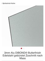 Alu dibond Silber Butler finish 150x 300cm 3mm neu Köln - Worringen Vorschau