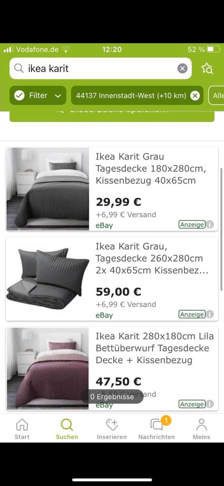 Tagesdecke von IKEA groß und schick. in Dortmund