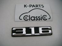 BMW 3er E21 316 Schriftzug Heckklappe Badge Logo Nordrhein-Westfalen - Welver Vorschau