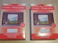 2 Fliegengitter für Fenster, 130x150, weiß Bayern - Augsburg Vorschau