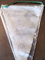 Wimpel 21x13 OVP DDR * ASV Vorwärts * Armee Regiment Renner Hessen - Bensheim Vorschau