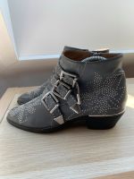 Chloé Susanna Boots grau Größe 37,5 38 grau Leder Stiefel Schuhe Hessen - Viernheim Vorschau