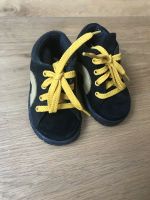 Babyschuhe Baby Schuhe Gr. 18 echt Leder NEU schwarz gelb Dynamo Sachsen - Frauenstein Vorschau