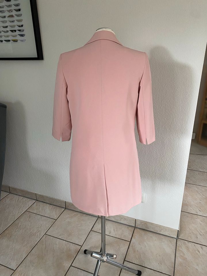 Relish Blazer Jacke lang rosa Kurzarm Gr. 36/38 in Hagen