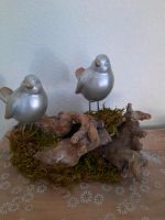 Vögel Keramik Ast silber Deko Dekoration Nordrhein-Westfalen - Bottrop Vorschau