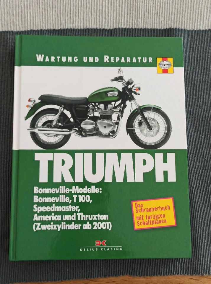 Triumph Reparaturanleitung Haynes Wartung und Reparatur - DEUTSCH in Karlsfeld