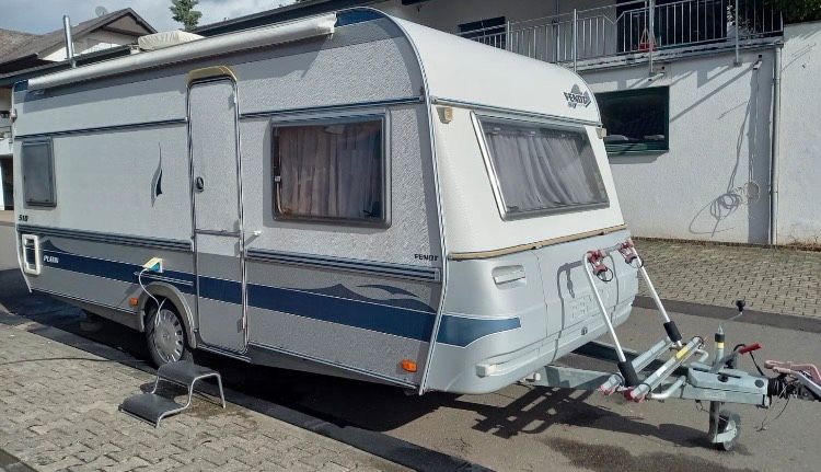 Wohnwagen Fendt 510 Platin Klima TV Vorzelt in Enkirch