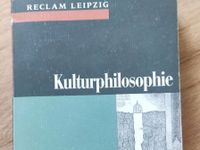 Kulturphilosophie - Reclam Leipzig, Hg Konersmann Berlin - Schöneberg Vorschau