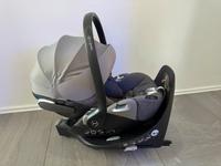 Cybex Platinum Babyschale mit passender drehbarer Station Bayern - Schlüsselfeld Vorschau