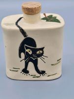 60er Jahre handgefertigte kleiner  Behälter Keramik Katze Vogel Sachsen - Zwickau Vorschau