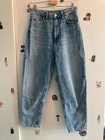 Jeans, hellblau, Mom-cut, high-waisted Nordrhein-Westfalen - Hilden Vorschau