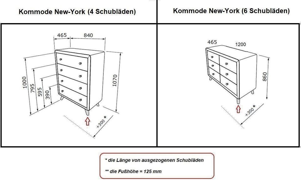 KOMMODE SCHUBLADE HOLZ HOCHWERTIG ZUM BETT STOFF NACHTTISCH in Weßling