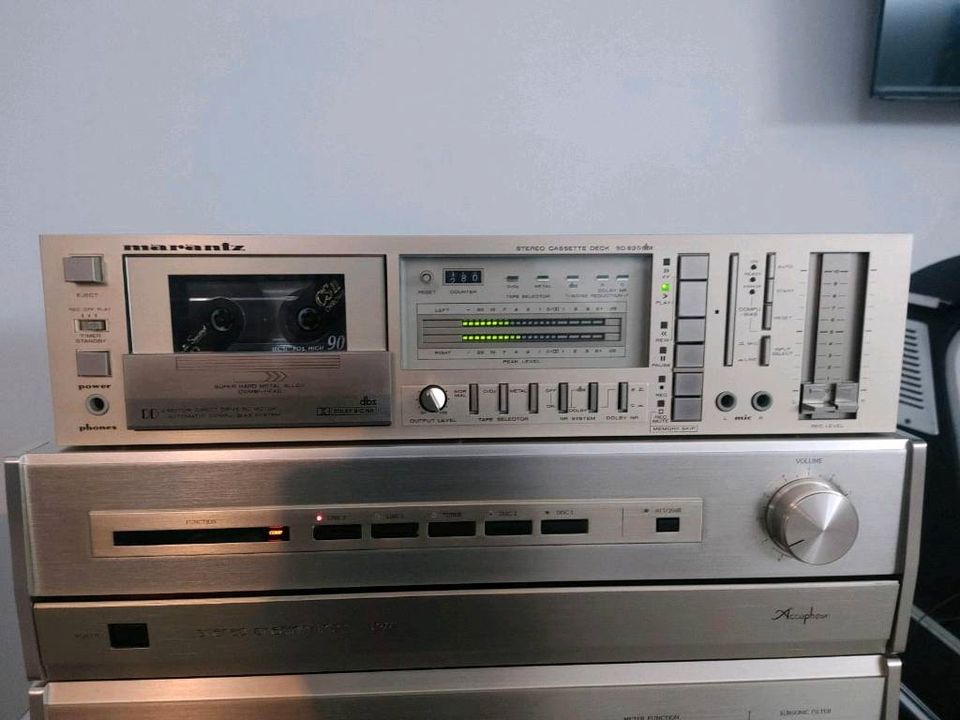 Marantz SD820 dbx High End Cassette Deck in Crimmitschau