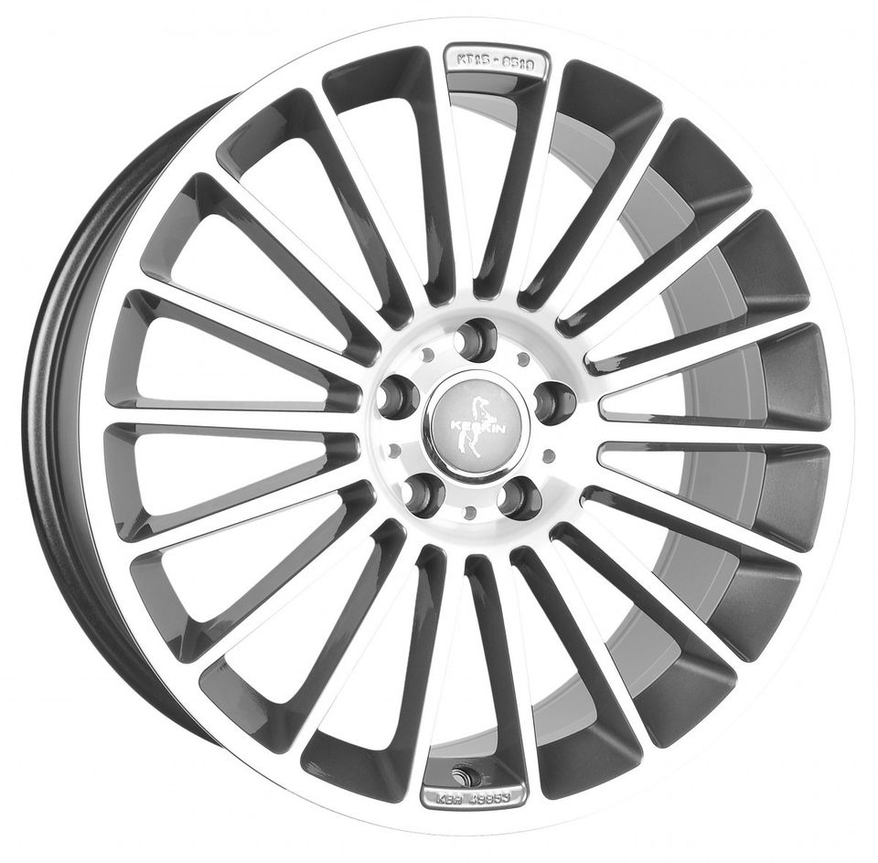 Keskin KT15 19 Zoll Sommerräder für Mercedes A B C CLA CLK SLK SLC Klasse W176 W246 W203 W204 S204 C117 W117 X117 W208 W209 R170 R171 R172 Felgen Reifen Räder schwarz Sommerreifen AMG Kompletträder in Neckarsulm