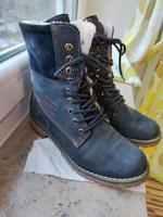 Echtleder Tom Tailor Damen Winterschuhe,Schnürboots, Stiefel Bayern - Neuburg a.d. Donau Vorschau