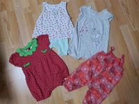 4x Sommer Mädchen 68 Anzug Hose Romper Jumpsuit vertbaudet u.a. Sachsen - Pirna Vorschau