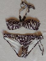 H&M Balconette Bikini - Gr. 38 - braun/creme Niedersachsen - Hatten Vorschau