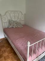 Bett IKEA LEIRVIK weiß 140x200cm Bochum - Bochum-Süd Vorschau