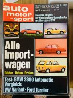 Auto Motor Sport 06 14. März 1970 14.03.70 Geburtstagsgeschenk Baden-Württemberg - Wertheim Vorschau