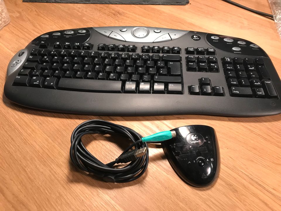 Logitech Cordeless Keyboard MX700 Tastatur + Sender C-BG17-Dual in Kiel