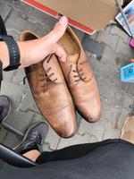 Lackschuhe Lederschuhe braun gr. 44 Nordrhein-Westfalen - Meinerzhagen Vorschau