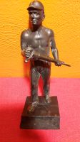 Bergmann Bergarbeiter Metallfigur Statue Figur Skulptur Bronze Saarland - St. Ingbert Vorschau