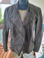 Lederjacke Only 42 Schwarz Bikerjacke Bayern - Germering Vorschau