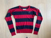 Hollister leichter Pullover rot blau gestreift Gr. XS Berlin - Spandau Vorschau