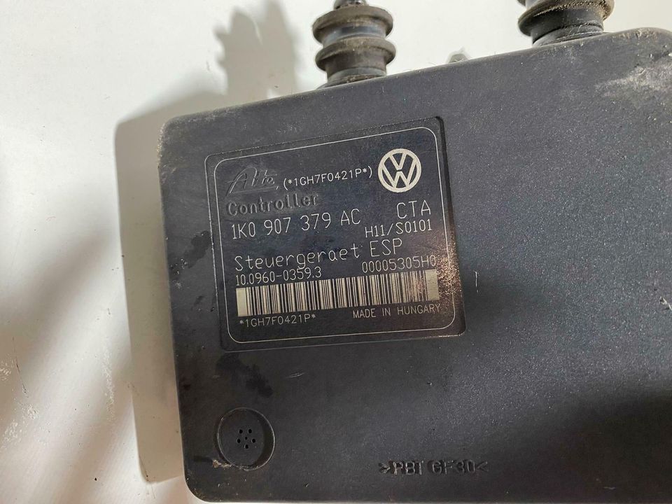 VW Audi ABS Sensor 1K0907379AC 10096003593 Hydraulikblock in Hamburg