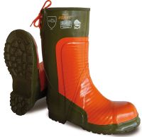 NORA FORST SCHNITTSCHUTZ - GUMMISTIEFEL GRÜN ORANGE LEVEL 3 S3 Nordrhein-Westfalen - Schloß Holte-Stukenbrock Vorschau