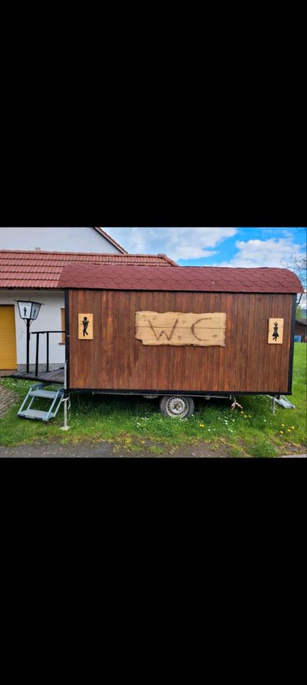 Toilettenwagen / Klowagen in Wächtersbach